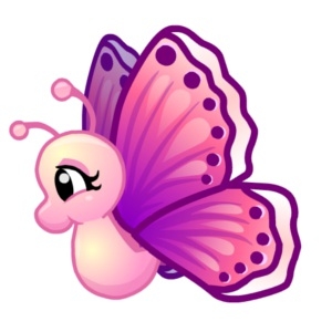 Cute Pink Butterfly